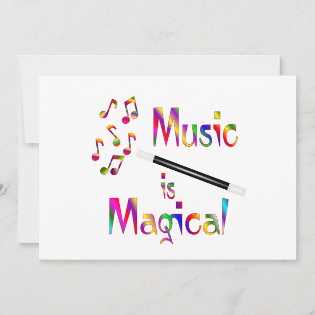 La musique est magique (Devant)