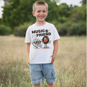 La musique est une amie bébé T-Shirt