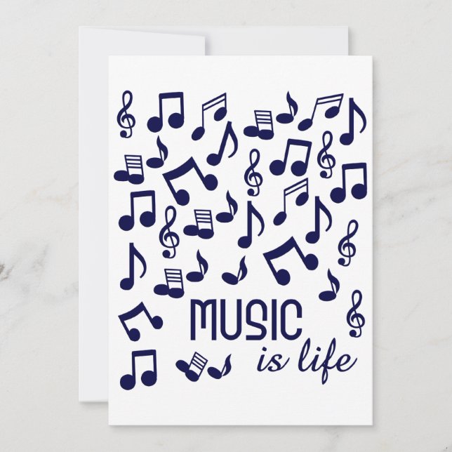 La musique est une invitation à la vie (Devant)