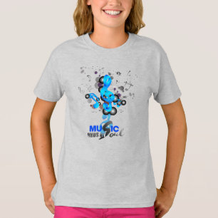 La musique nourrit mon âme   T-shirt enfant