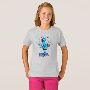 La musique nourrit mon âme   T-shirt enfant