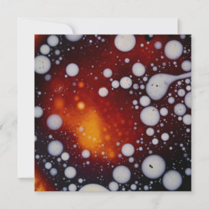 La naissance des étoiles dans un liquide Abstrait
