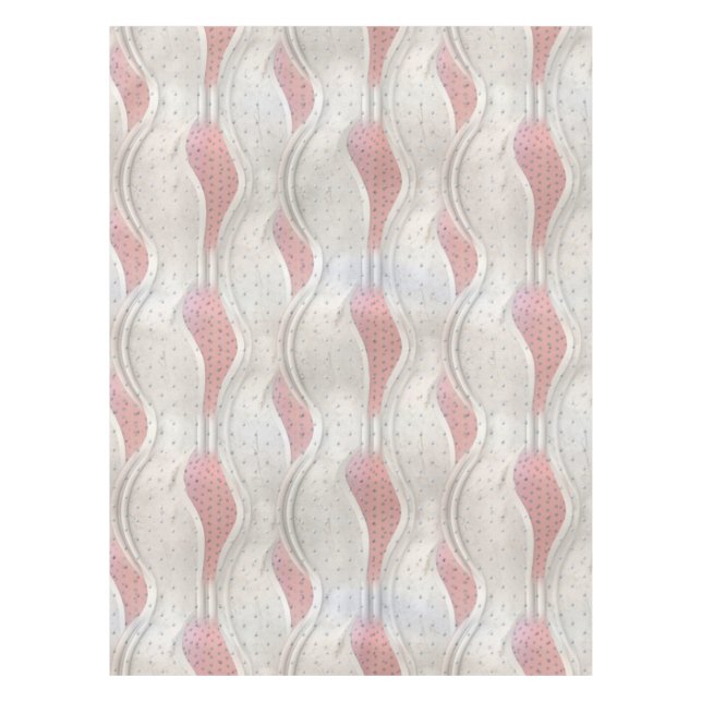 La nappe de texture Gris Rouge 3D en métal gras (Devant)