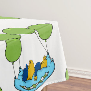 La nappe des ballons Coussins de Ferald