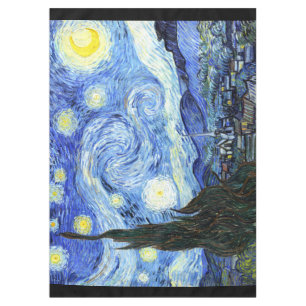 La nappe d'impressionisme de Van Gogh de nuit