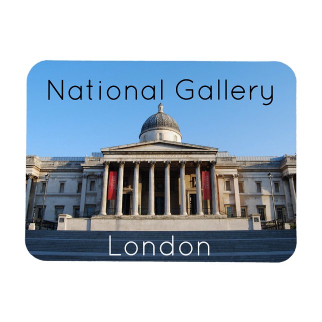 La National Gallery, London Magnet (Horizontal)