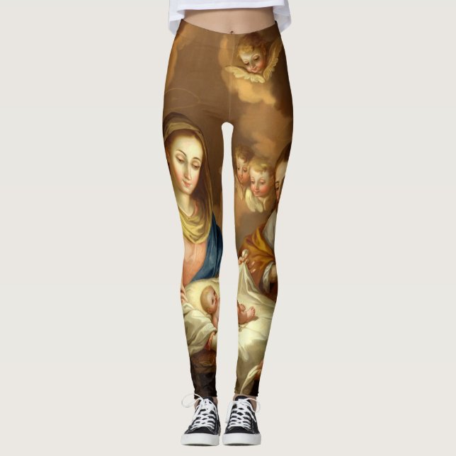 "La Natividad" leggings d'art religieux (Devant)