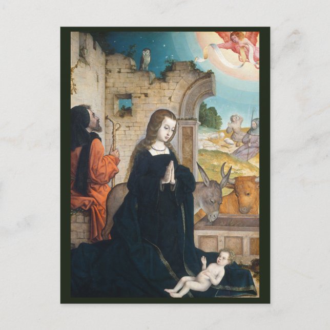 La Nativité c.1508 | Carte postale Blue Beach Song (Devant)