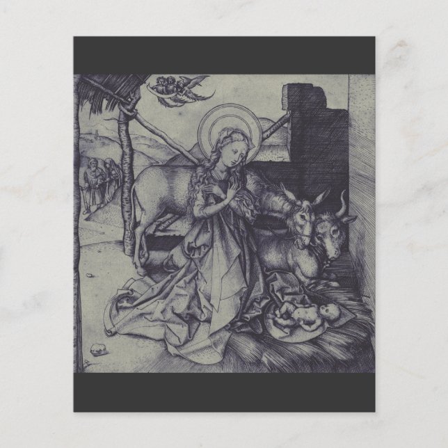 La Nativité de Noël Stark Ink Art (Devant)