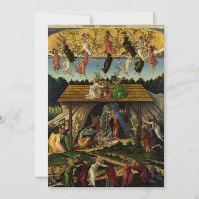 La Nativité Mystique - Botticelli (Devant)