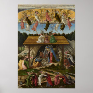 La Nativité Mystique de Botticelli - Poster