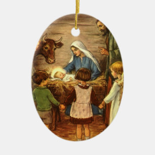 La nativité - ornement de Noël