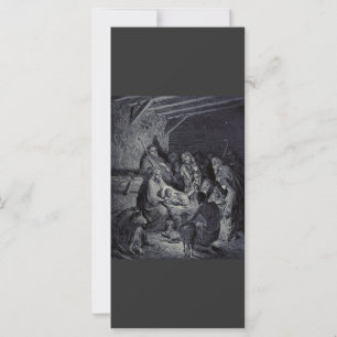 La Nativité par Gustave Doré Encre victorienne de