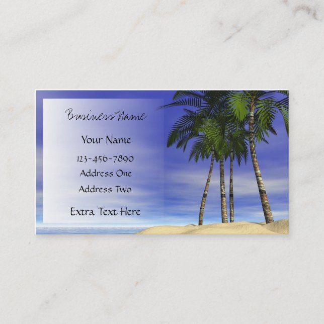 La nature appelle les Cartes de visite (Devant)