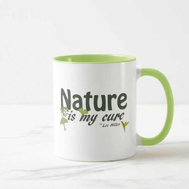 La nature est ma citation pure Combo Mug (Droite)