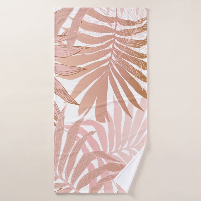 La nature est un motif sans faille. Tropi abstrait (Serviette de bain)