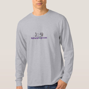 La nature poursuit le long T-shirt de douille