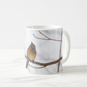 La Neige Dit À Nouveau À Mme Cardinal Coffee Mug