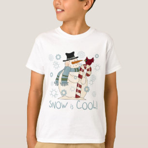 La neige est un cadeau et t-shirts de vacances Coo