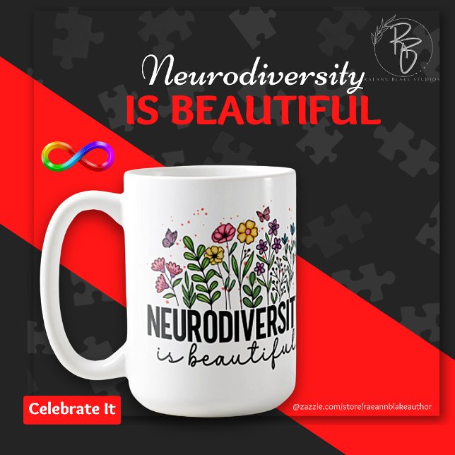 La Neurodiversité Est Belle Mug En Céramique (Créateur téléchargé)