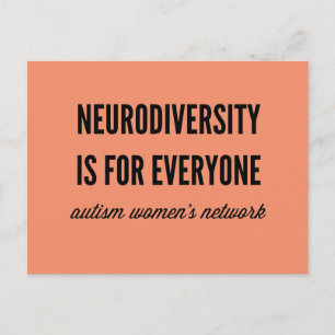 La neurodiversité est pour tous Carte postale