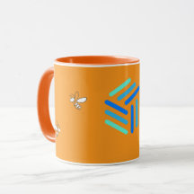 La nostalgie de l’apiculteur Orange Mug