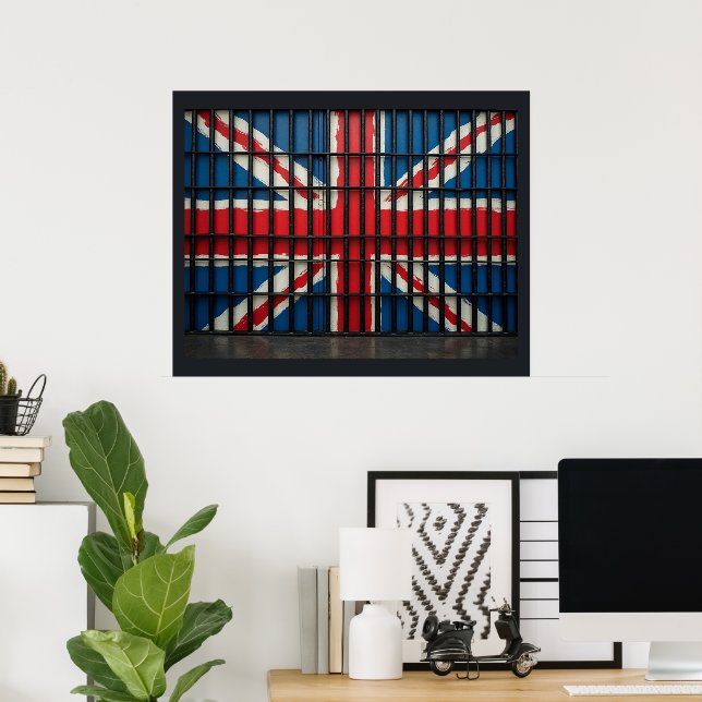La nouvelle affiche matte britannique (Bureau à domicile)