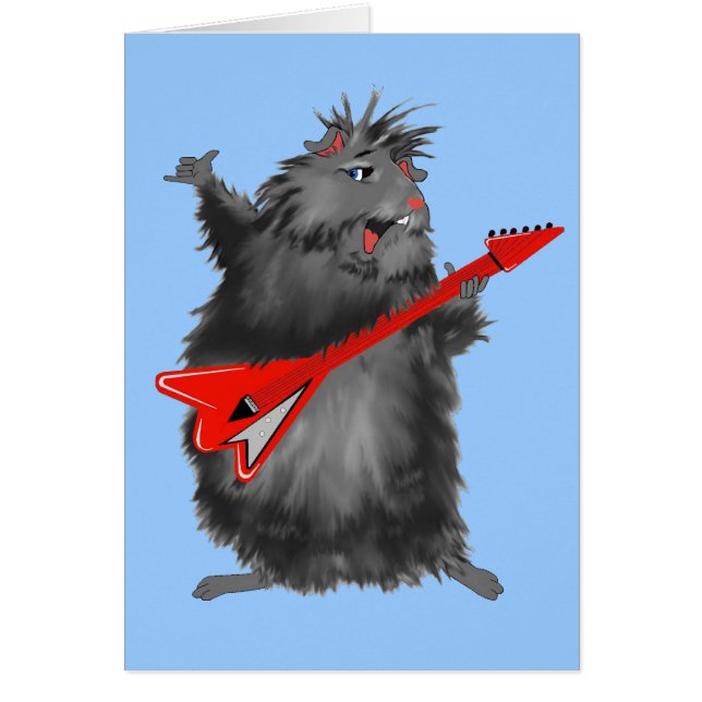 La nouvelle guitare de Betty noire (Devant)