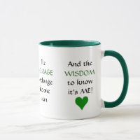 La NOUVELLE prière de sérénité - tasse