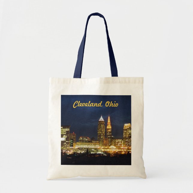 La nuit allume le sac fourre-tout de Cleveland (Devant)