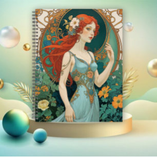 La Nymphe Dorée Art Nouveau