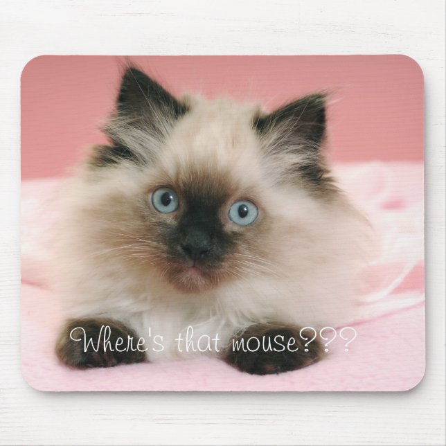 Là où est cette souris, tapis de souris (Devant)