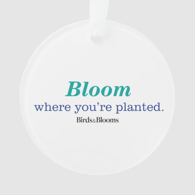 Là où vous êtes plantés (devant)