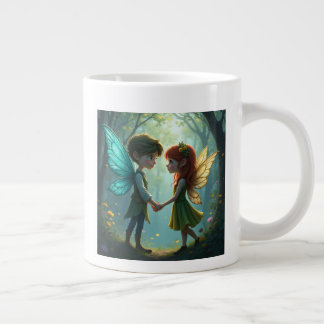 La paire de Mugs de fées d'amour
