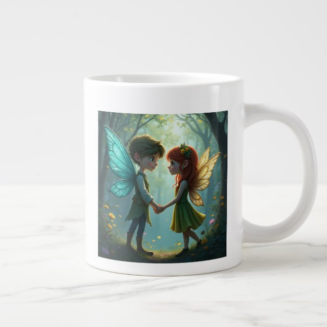 La paire de Mugs de fées d'amour (Droite)