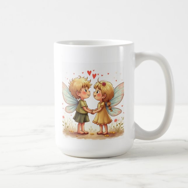 La paire de Mugs de fées d'amour (Droite)