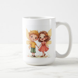 La paire de Mugs de fées d'amour