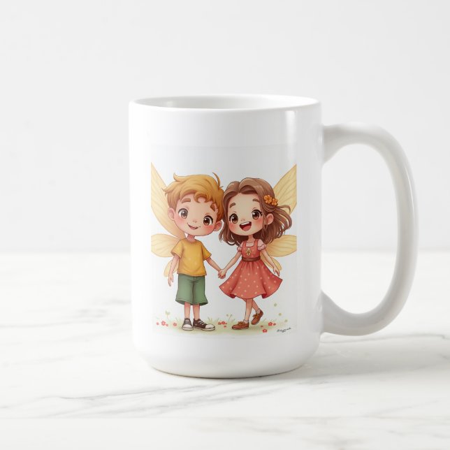 La paire de Mugs de fées d'amour (Droite)