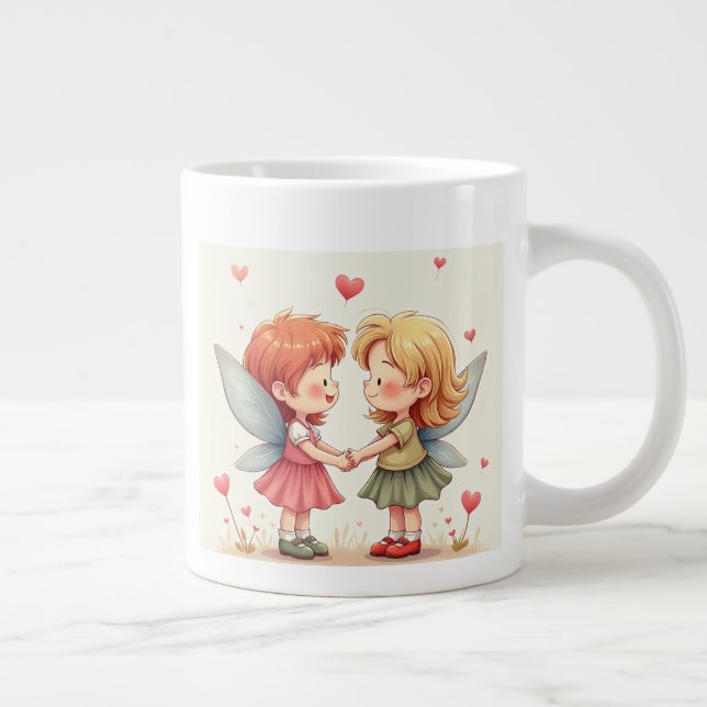 La paire de Mugs de fées d'amour (Droite)