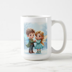 La paire de Mugs de fées d'amour