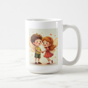 La paire de Mugs de fées d'amour