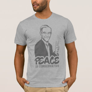 La paix de Ron Paul est T-shirt conservateur