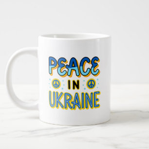 La paix en Ukraine Spécialité Jumbo Mug