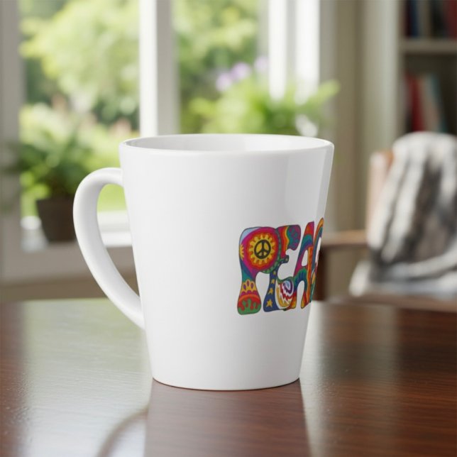 La paix latte Mug (Créateur téléchargé)