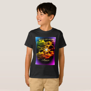 La paix sur terre badine le T-shirt