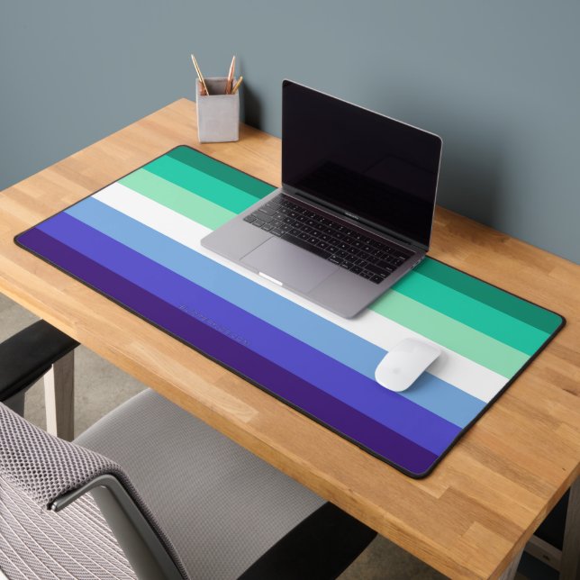 La palette de drapeau des hommes gays trans-inclus (Bureau 2)