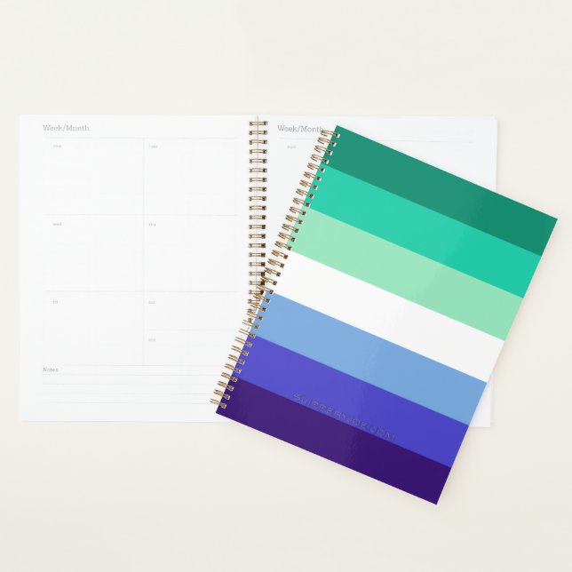 La palette de drapeau des hommes gays trans-inclus (Devant avec enveloppe)