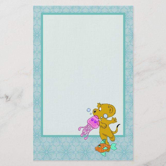 La papeterie de bain de Ferald (Devant)