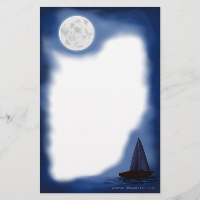 La papeterie de la Lune d'un marin (Devant)