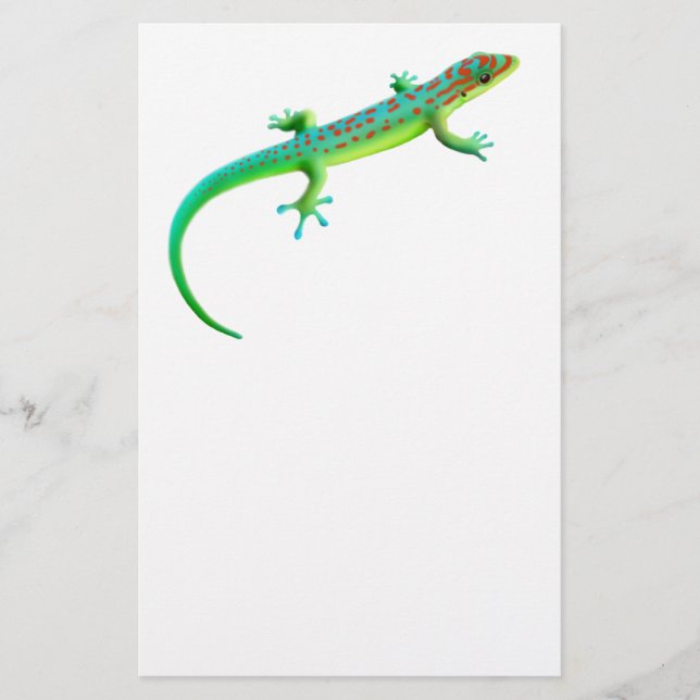 La papeterie géante de Gecko de jour (Devant)